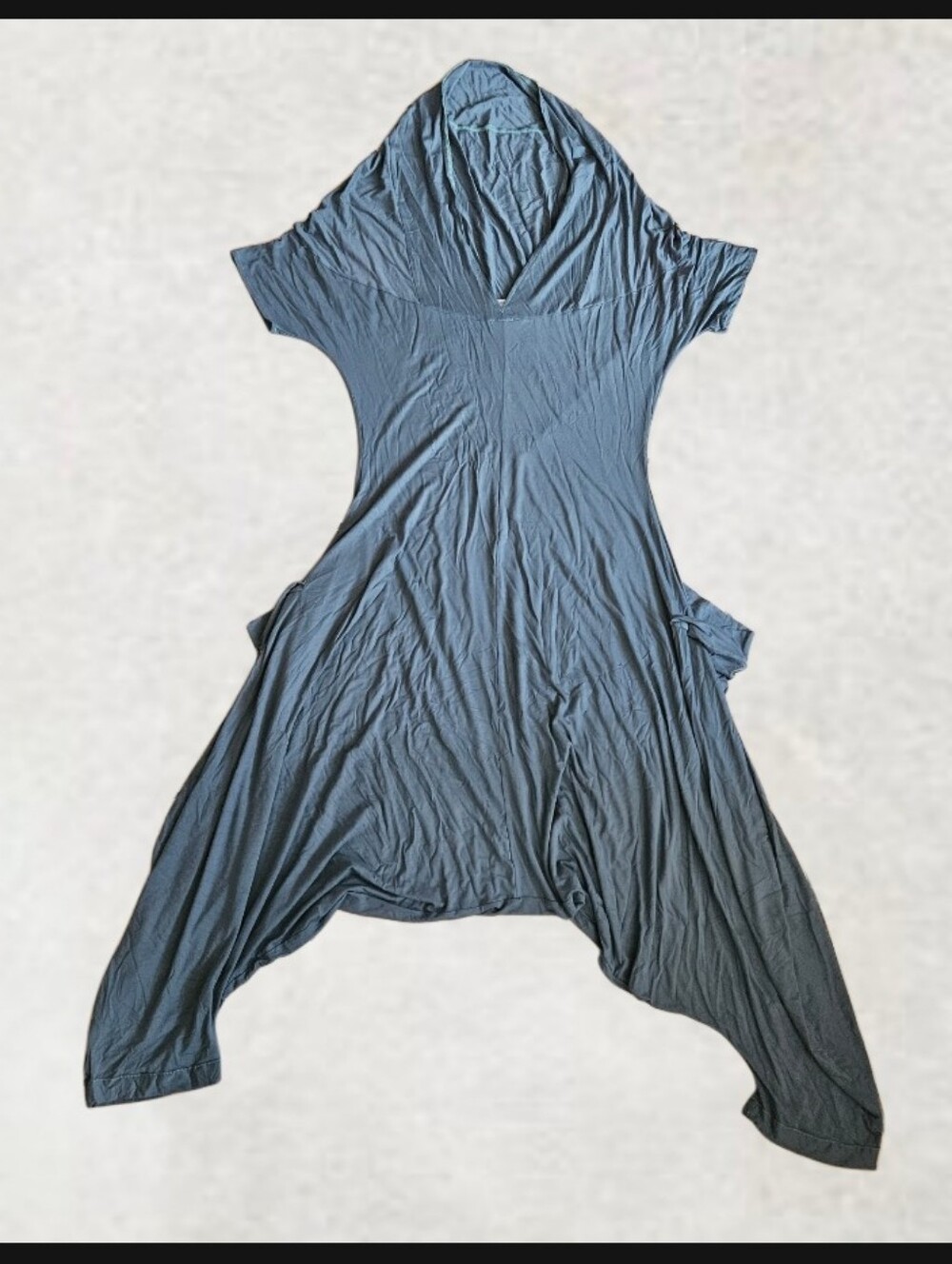 Philthy Draped harem jumpsuit features a relaxed cowl neckline,